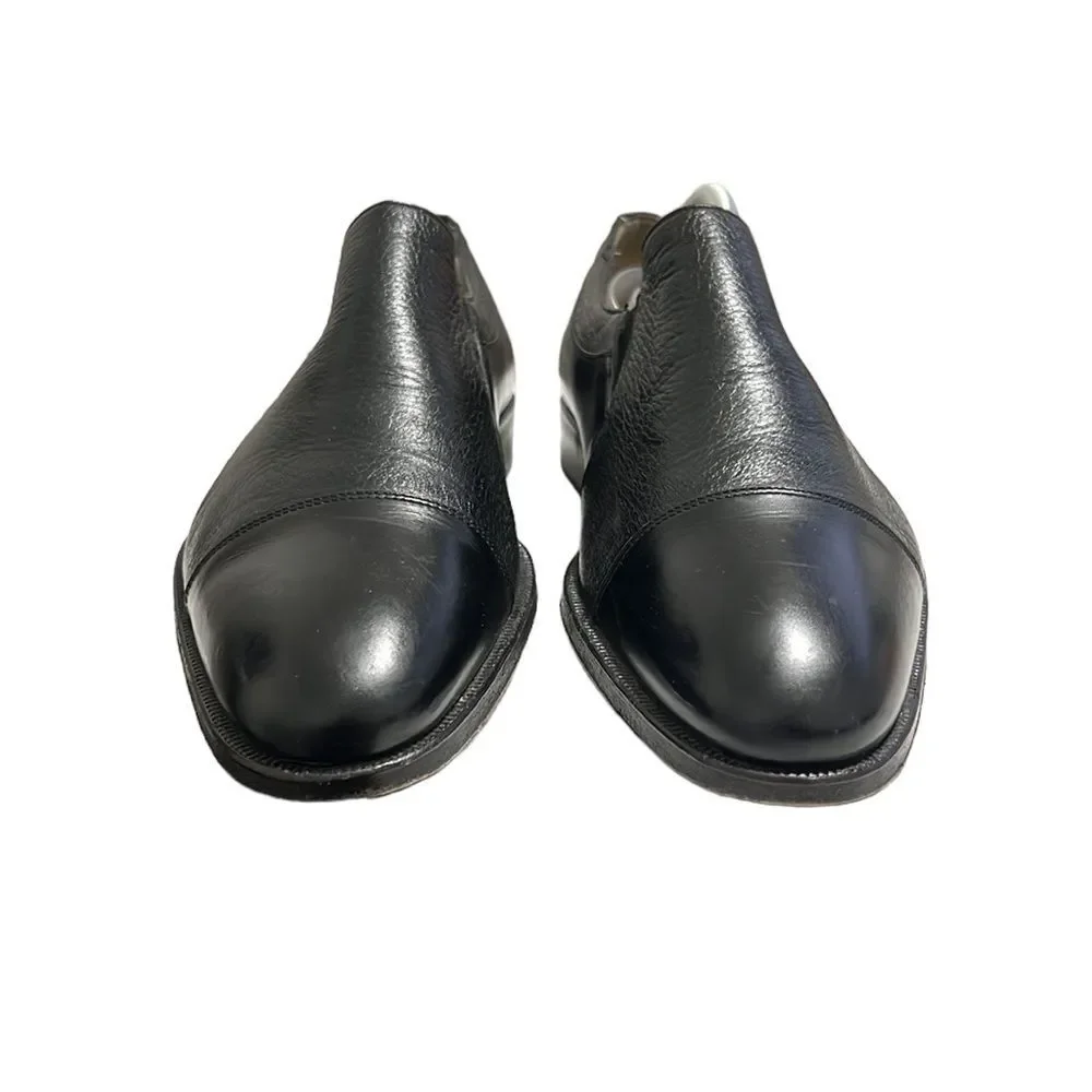 Stemar Black Loafers Size 8